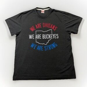 Homage Ohio Buckeyes T Shirt Mens Size XL We Are Ohioans Graphic Tee Ohio Strong